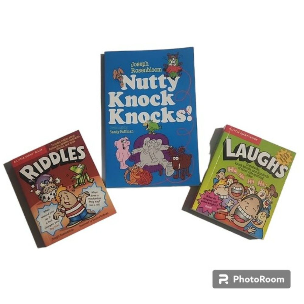 B2G1 SALE!  💕   Joke Book Bundle!  Knock Knocks, Jokes and Riddles